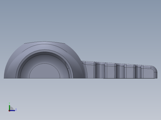 吹风机外壳左视缩略图