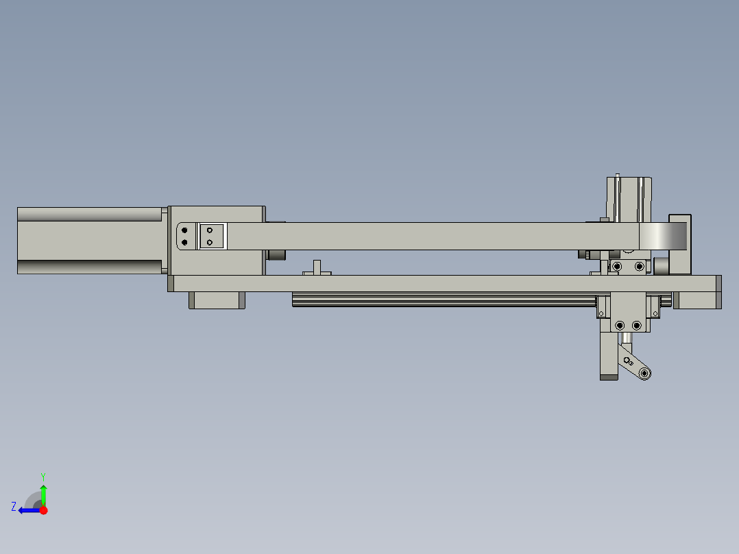 YWP200K4-02-04-00穿针组件右视图