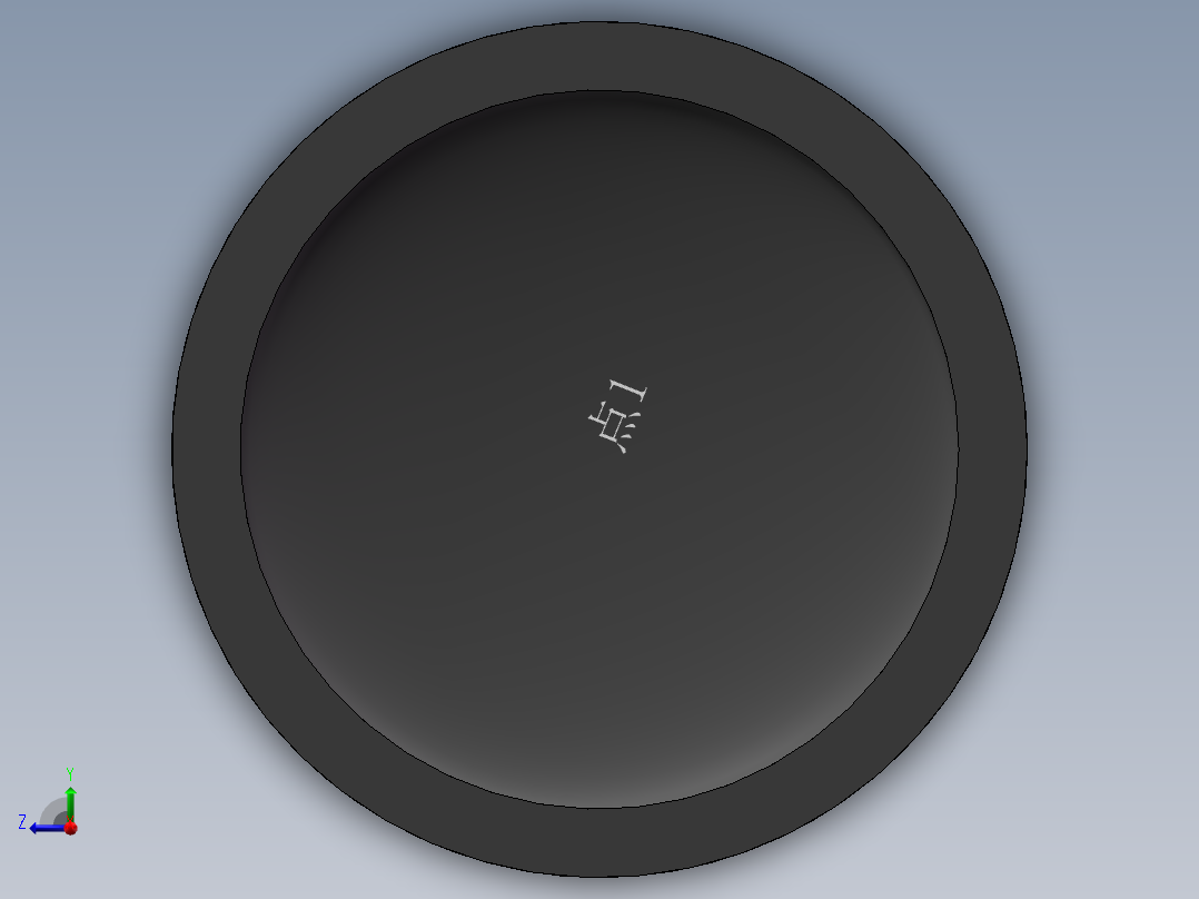 U-PVC CAP DN50右视图