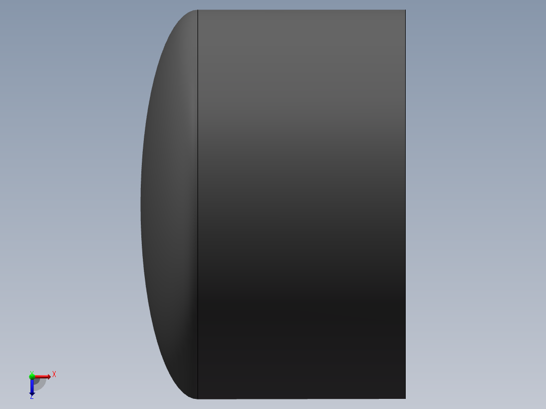 U-PVC CAP DN50俯视图