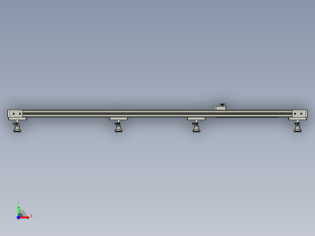 HW翻转架吸盘夹具A600前视图