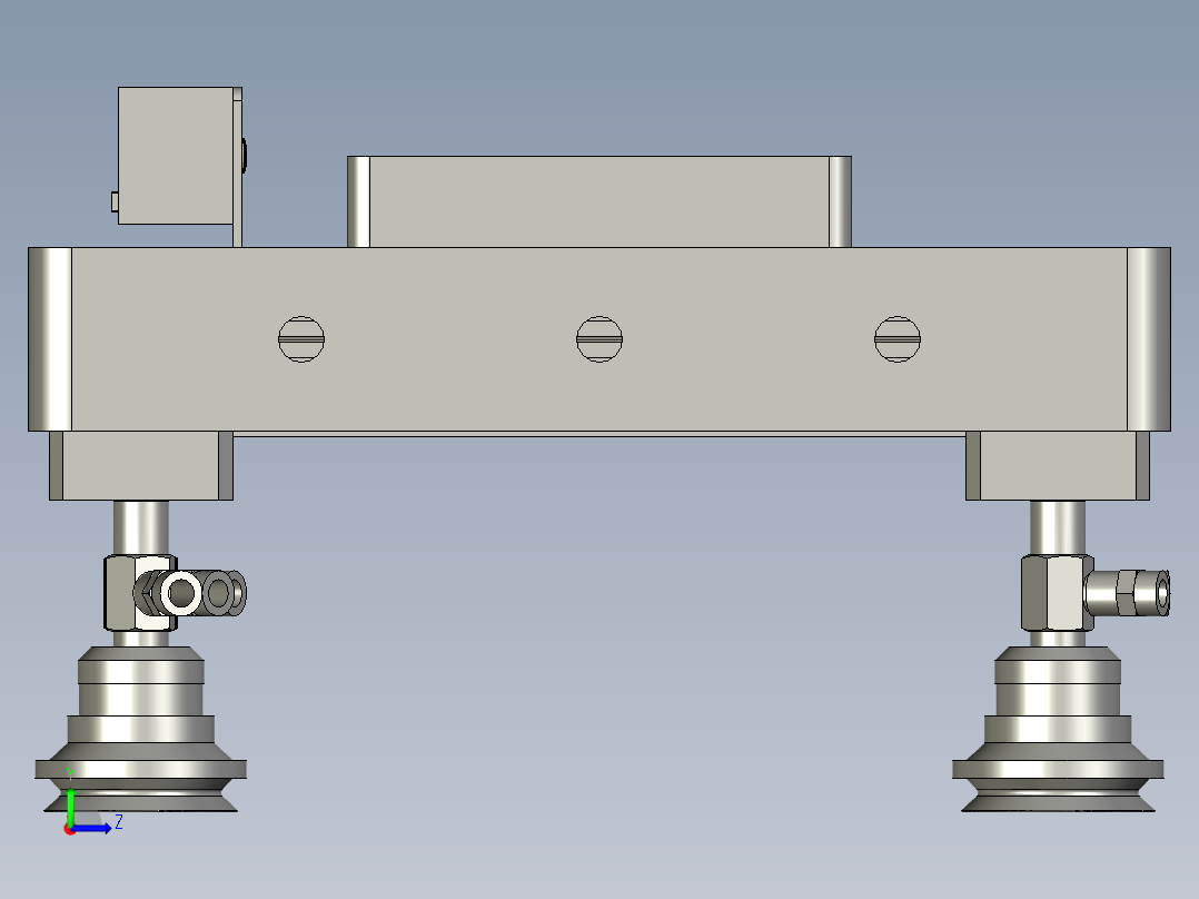 HW翻转架吸盘夹具A600左视图