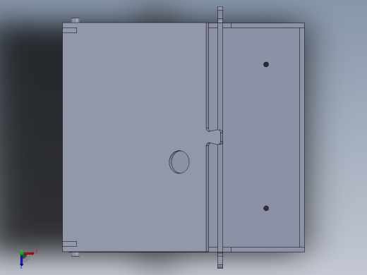 电热鞋机外壳俯视缩略图