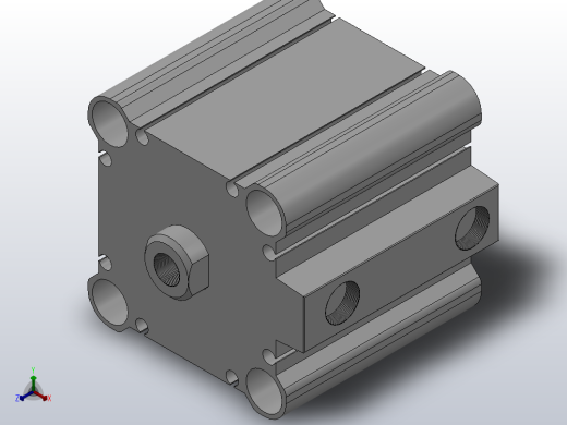 CQ2B-CDQ2B63-100紧凑型气缸[CQ2B63-40D]