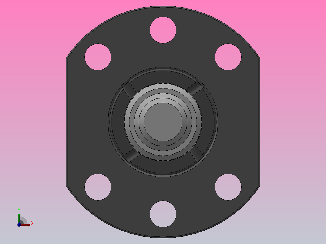 杰斯特滚珠丝杆SFNU╱SFU系列[SFUR1605-4]前视图