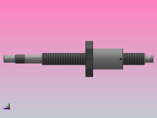 杰斯特滚珠丝杆SFNU╱SFU系列[SFUR1605-4]右视缩略图