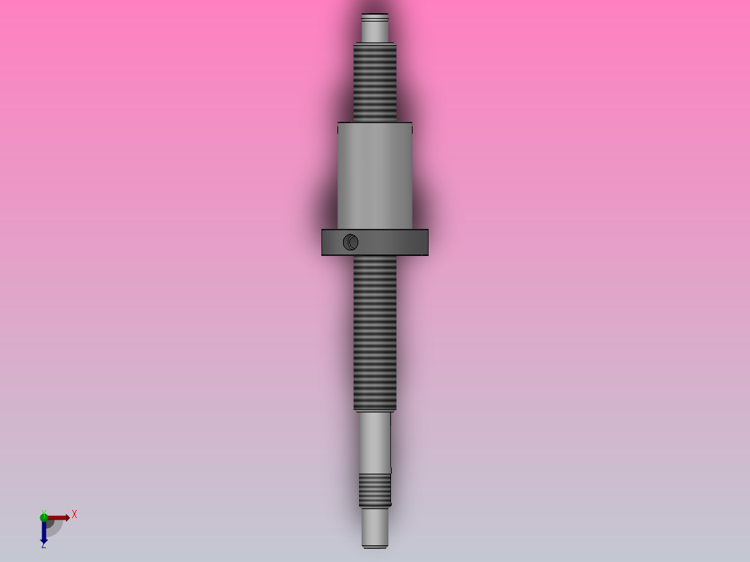 杰斯特滚珠丝杆SFNU╱SFU系列[SFUR1605-4]俯视图