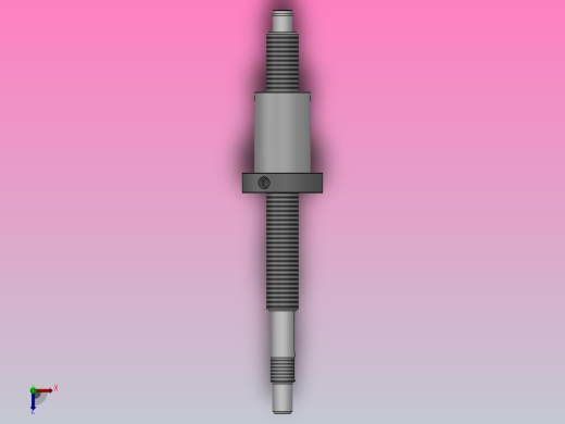 杰斯特滚珠丝杆SFNU╱SFU系列[SFUR1605-4]俯视缩略图