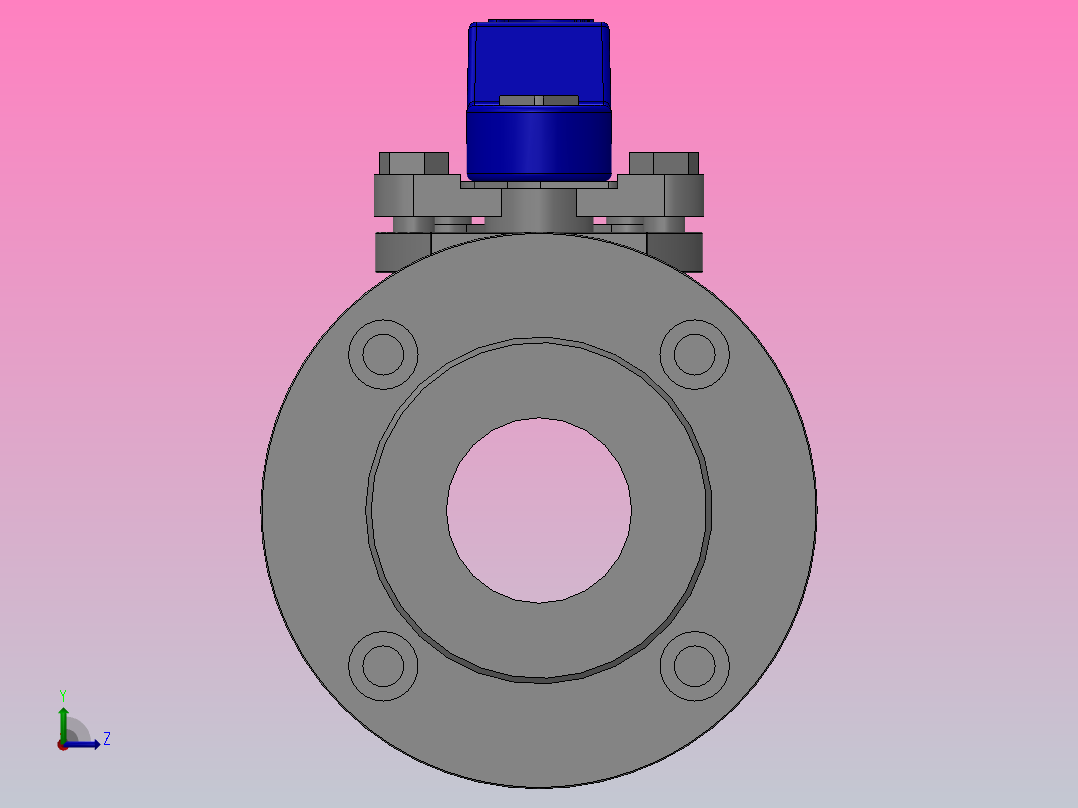 阀门、过滤器FNW-FNW600K左视图