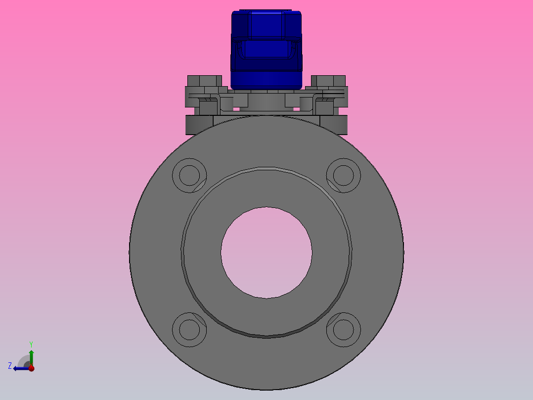 阀门、过滤器FNW-FNW600K右视图