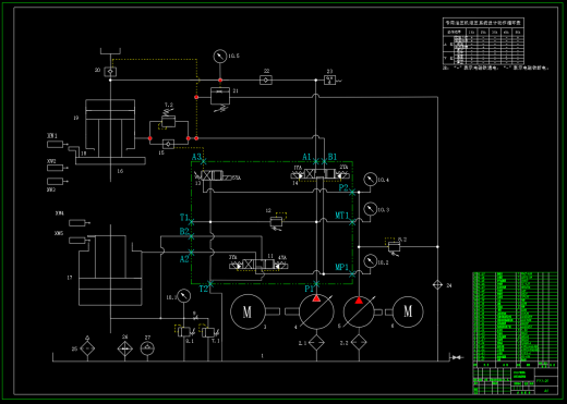 1500T液压机液压系统（SW+CAD+说明书+开题+任务书）缩略图