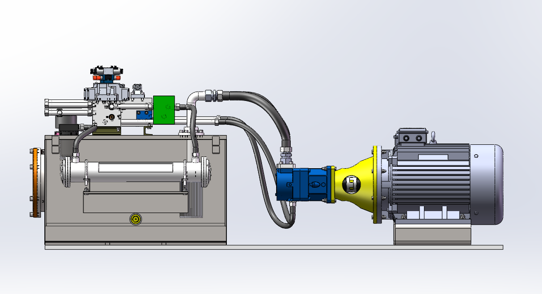 1500T液压机液压系统（SW+CAD+说明书+开题+任务书）