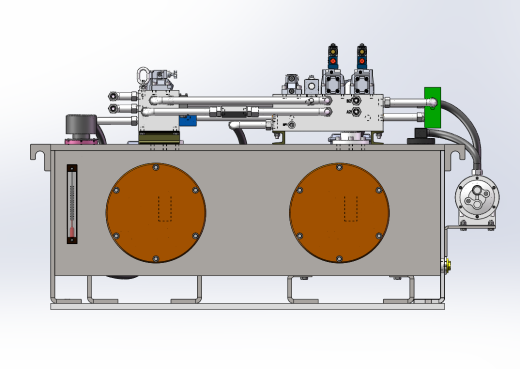 1500T液压机液压系统（SW+CAD+说明书+开题+任务书）缩略图