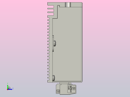 3DM865 三相直流驱动器左视缩略图