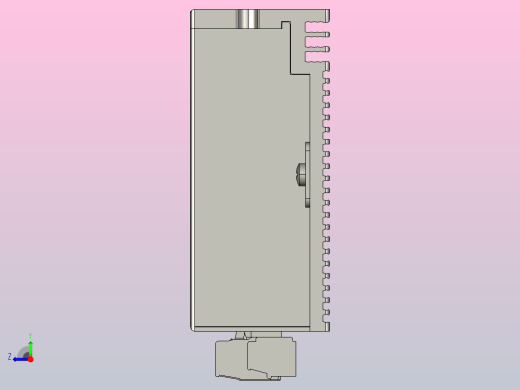 3DM865 三相直流驱动器右视缩略图
