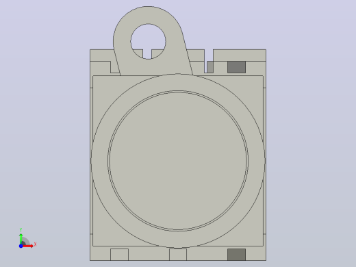 按钮开关 OMRON A22L-TR-24A-11M前视缩略图