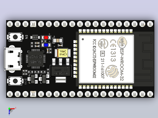 ESP32芯片俯视缩略图