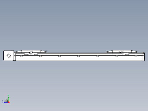 皮带直线轴双滑块型TPA-GCBS-150-P80-L225-DR-M75-N3右视缩略图