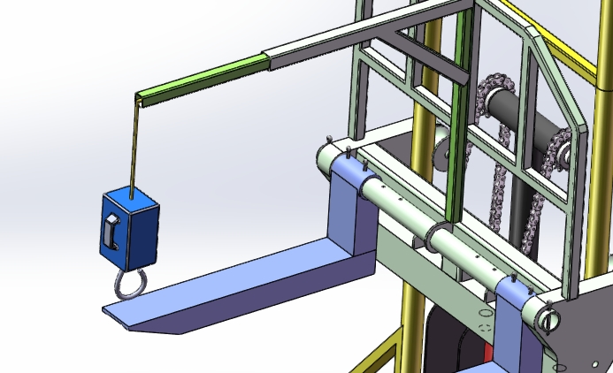 两用堆高机三维SW+二维CAD