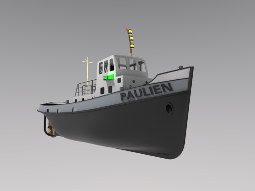 拖轮模型11缩略图