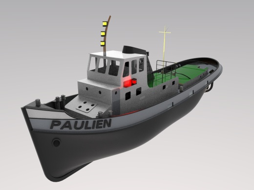 拖轮模型11缩略图