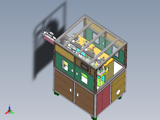 自动软包电芯极耳短路测试精切一体机sw17可编辑