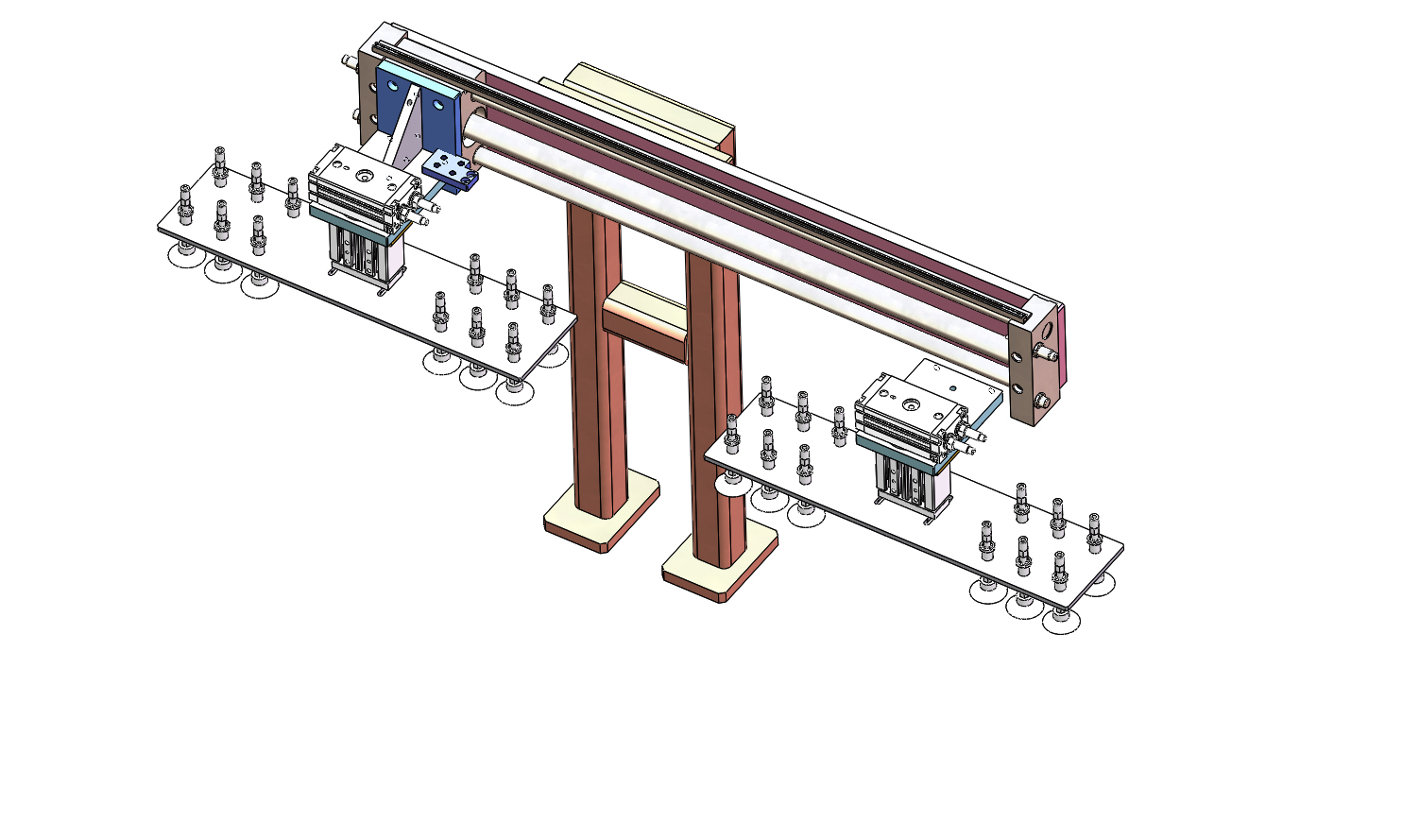 自动软包电芯极耳短路测试精切一体机sw17可编辑