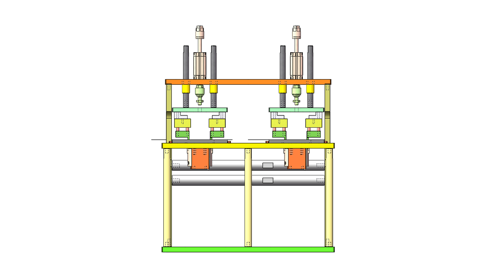 自动软包电芯极耳短路测试精切一体机sw17可编辑