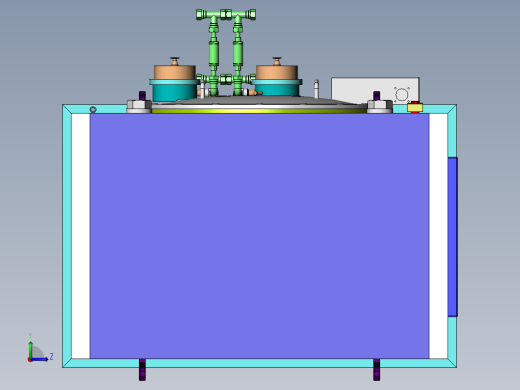 详细液压站sw2020可编辑左视缩略图