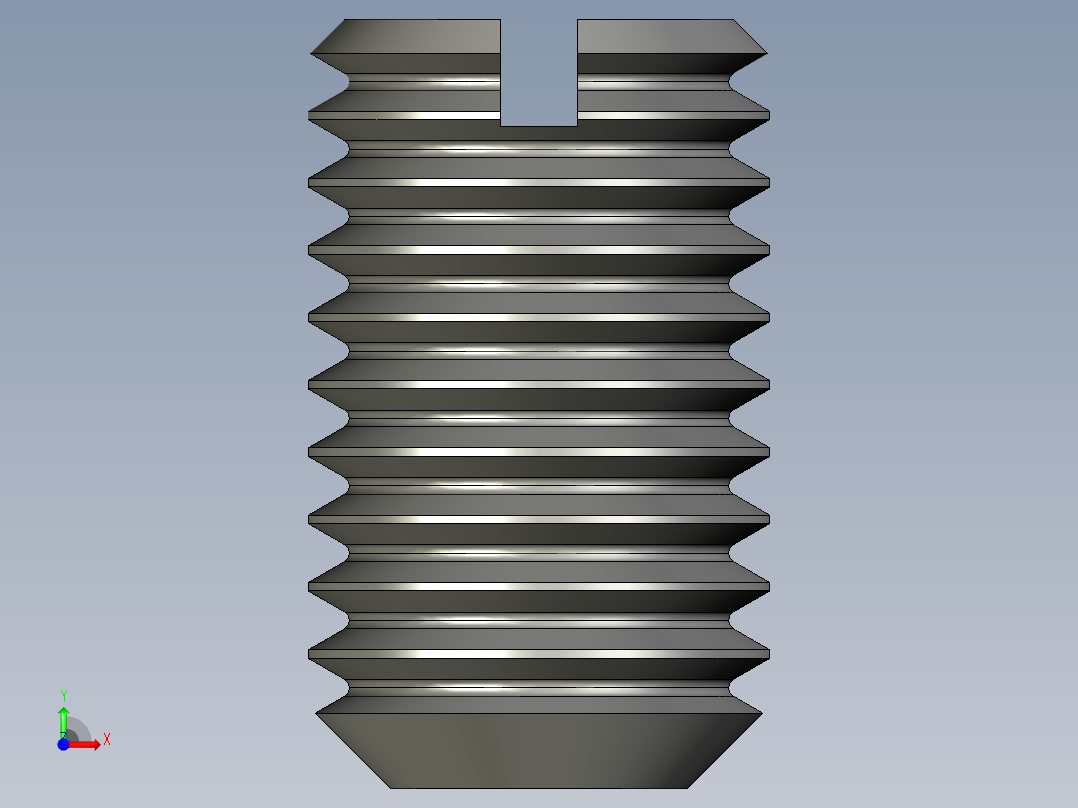 B部分 紧固件前视图