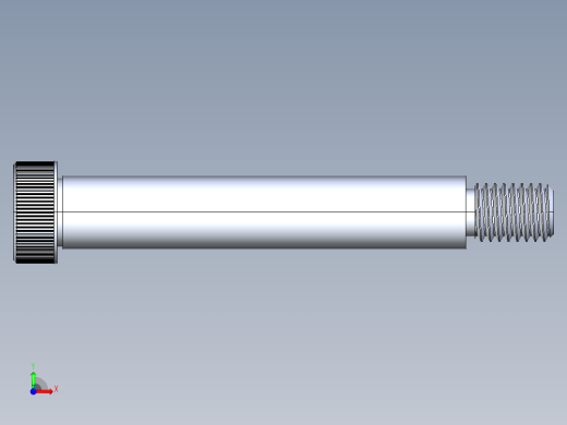 内六角螺螺栓-SB 0.500-13 x3.5前视缩略图