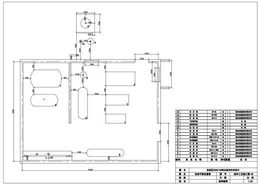 E1321-某地区200040吨白条肉冷库工程设计CAD+说明书缩略图