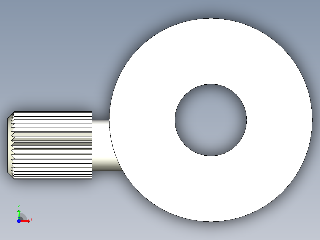 壓板配件2320-3D多系列多零件图纸模型前视图