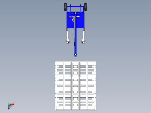 Manual Wrapping Machine工业打包机俯视缩略图