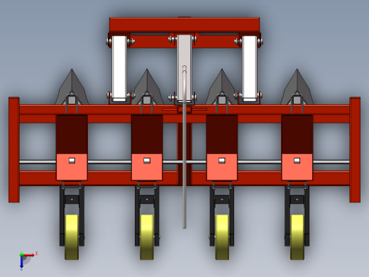 播种机模型俯视缩略图