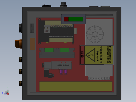 小型设备搭配的电箱右视缩略图