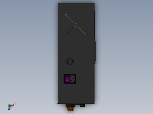 小型设备搭配的电箱俯视缩略图