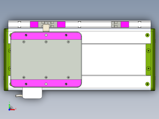 威洛博LC系列3d模型模组LC14S1Y-S150前视缩略图