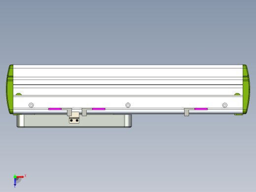 威洛博LC系列3d模型模组LC14S1Y-S150俯视缩略图