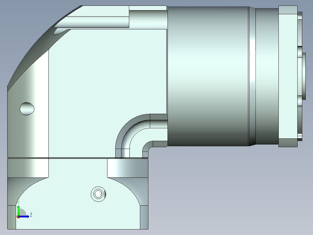 直齿孔ZPLF120-L2 22-110-145-M8.stp左视图
