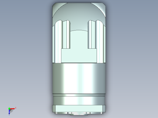 直齿孔ZPLF120-L2 22-110-145-M8.stp俯视缩略图