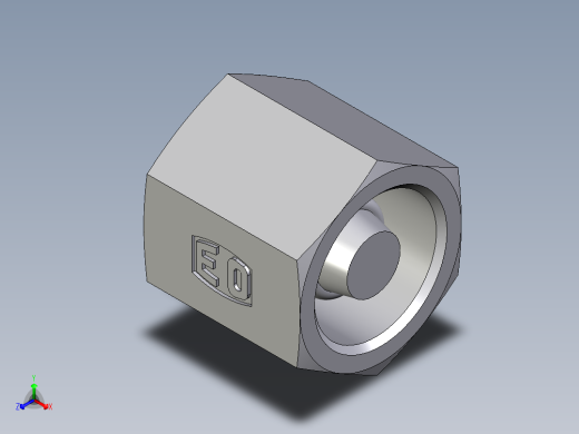 卡套式工业通用硬管接头EO_Blanking_plug_with_nut_for_cones_VKAM06SCF