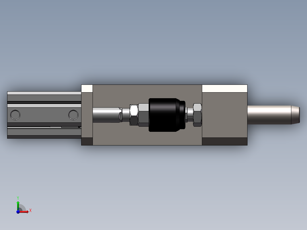 安全装置前视图