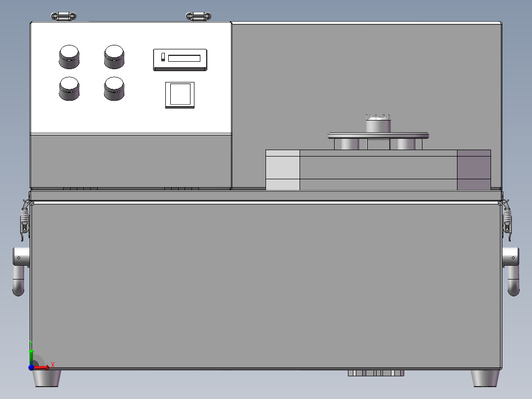 自动化线圈整形机前视图
