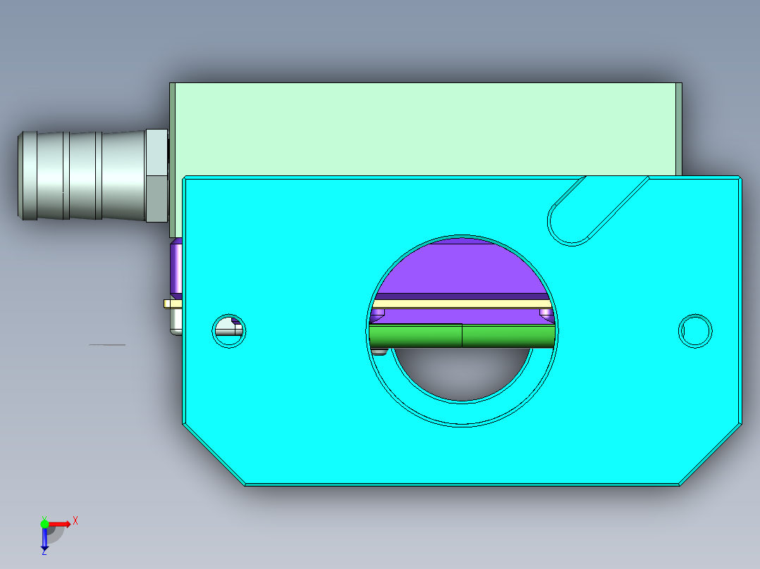 NKD-CNC2_笔记本CNC工装夹具三维模型0304俯视图