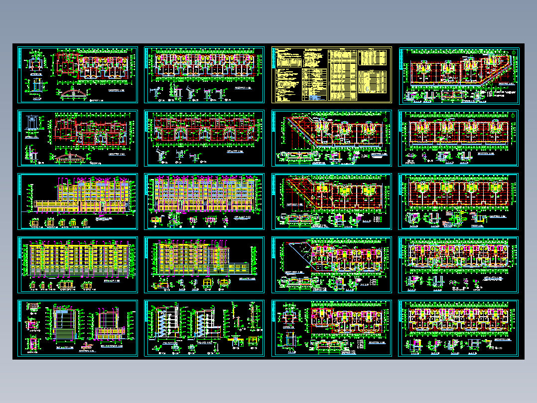 非常经典的底框商品住宅