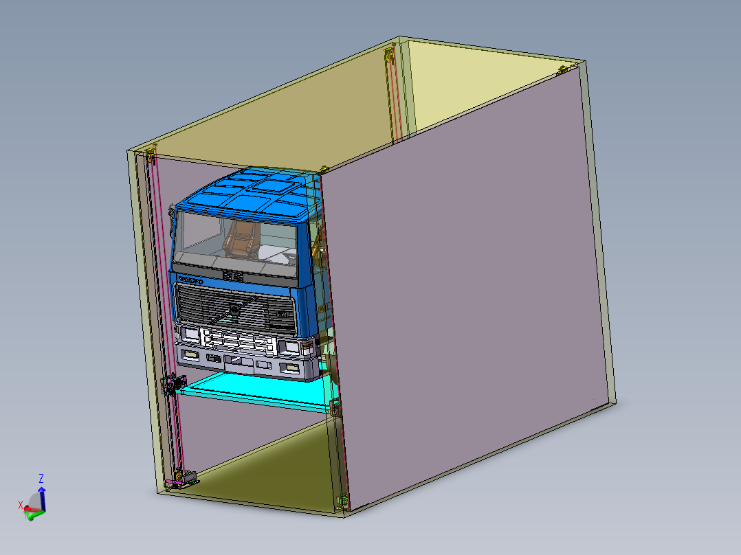 家用两位小型自动化立体车库sw17可编辑