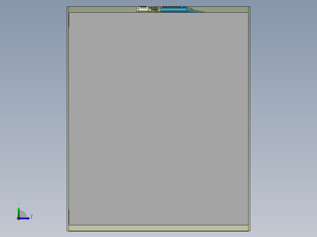 家用两位小型自动化立体车库sw17可编辑左视图