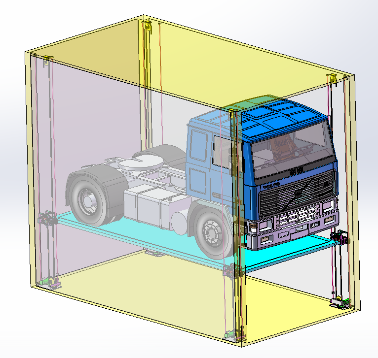 家用两位小型自动化立体车库sw17可编辑