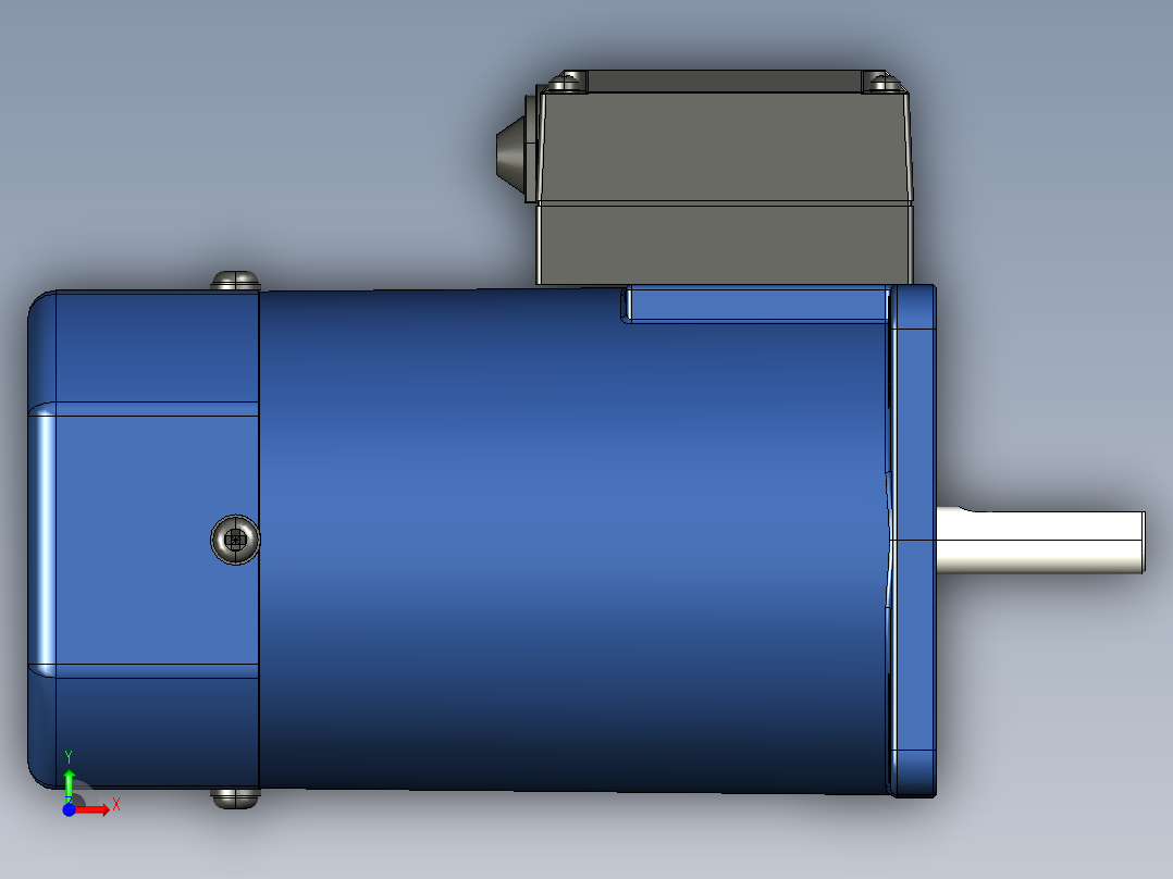 YT系列调速电机-120yt04前视图